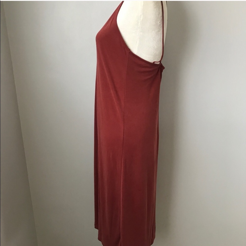 Astr Rust Red Slip Mini Dress - Picture 3 of 7